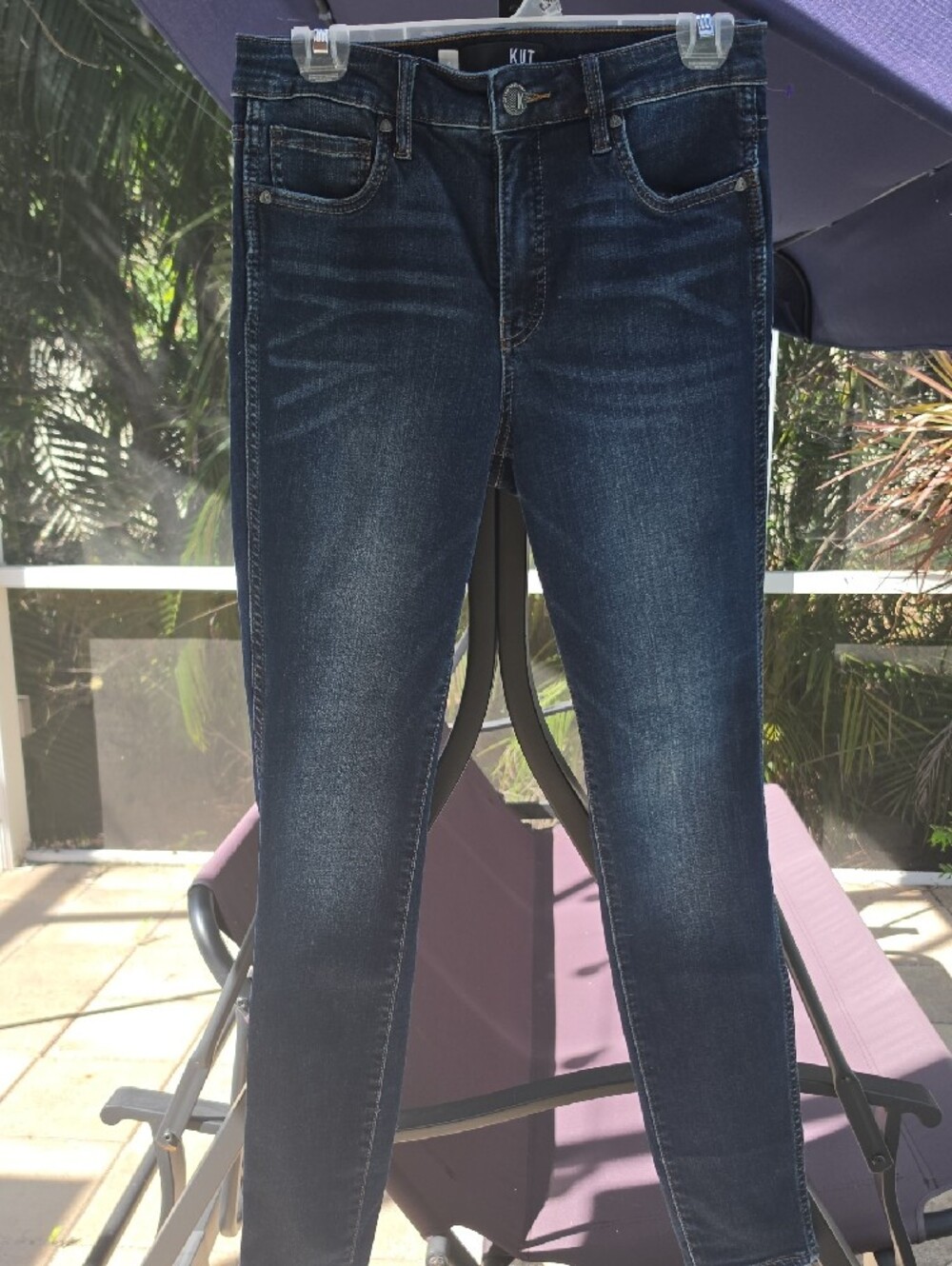 Kut from the Kloth MIA Fab Ab Toothpick Skinny High Rise Jeans